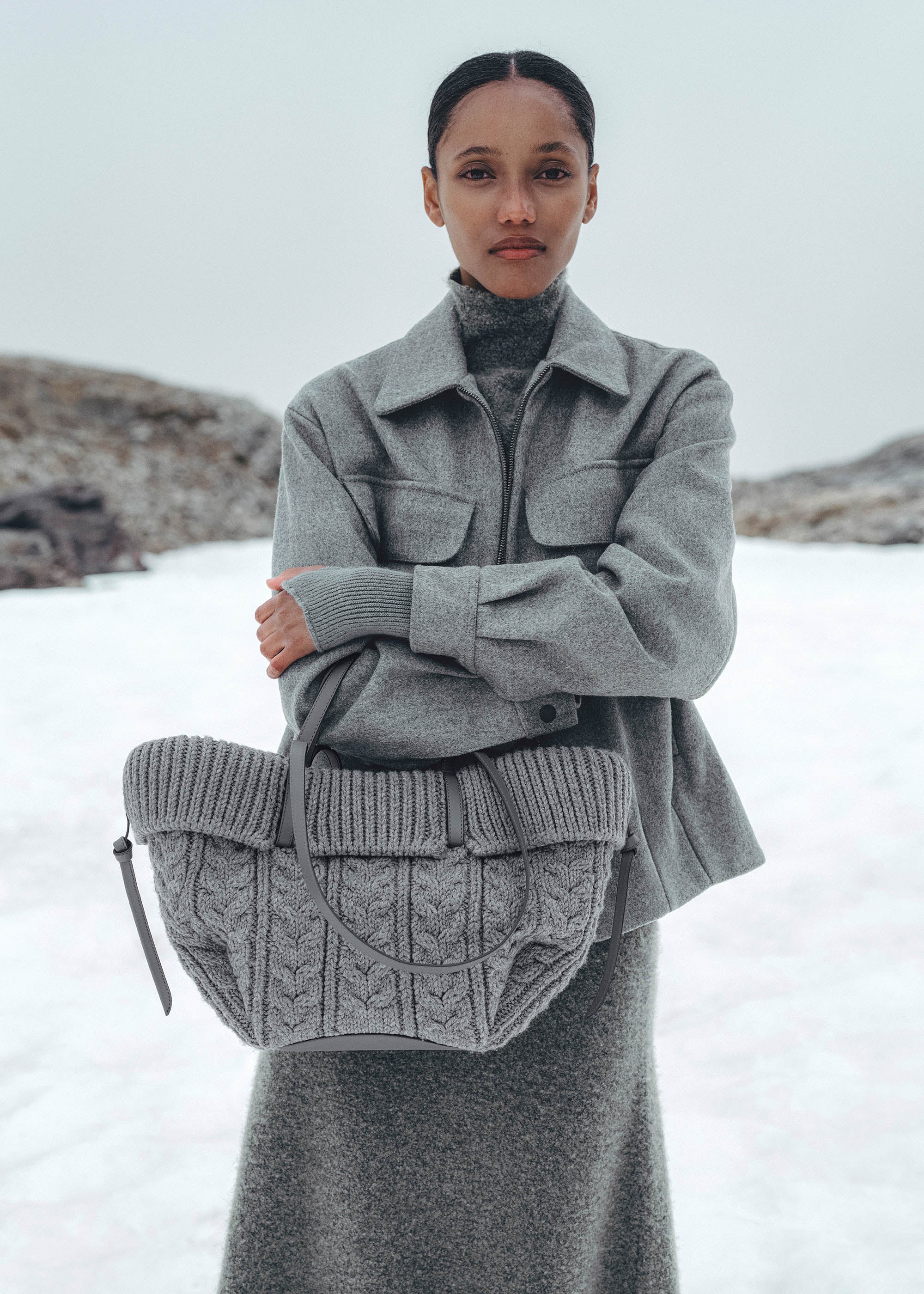 Cyme Mini - Ciottolo Merino - Image 3
