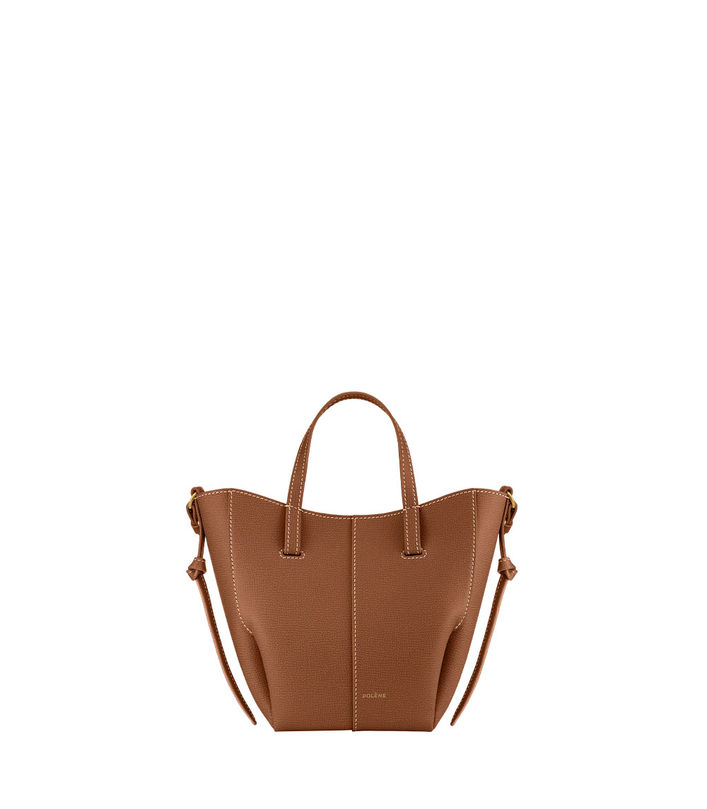 Cyme Tote Nano - Cammello Granulata