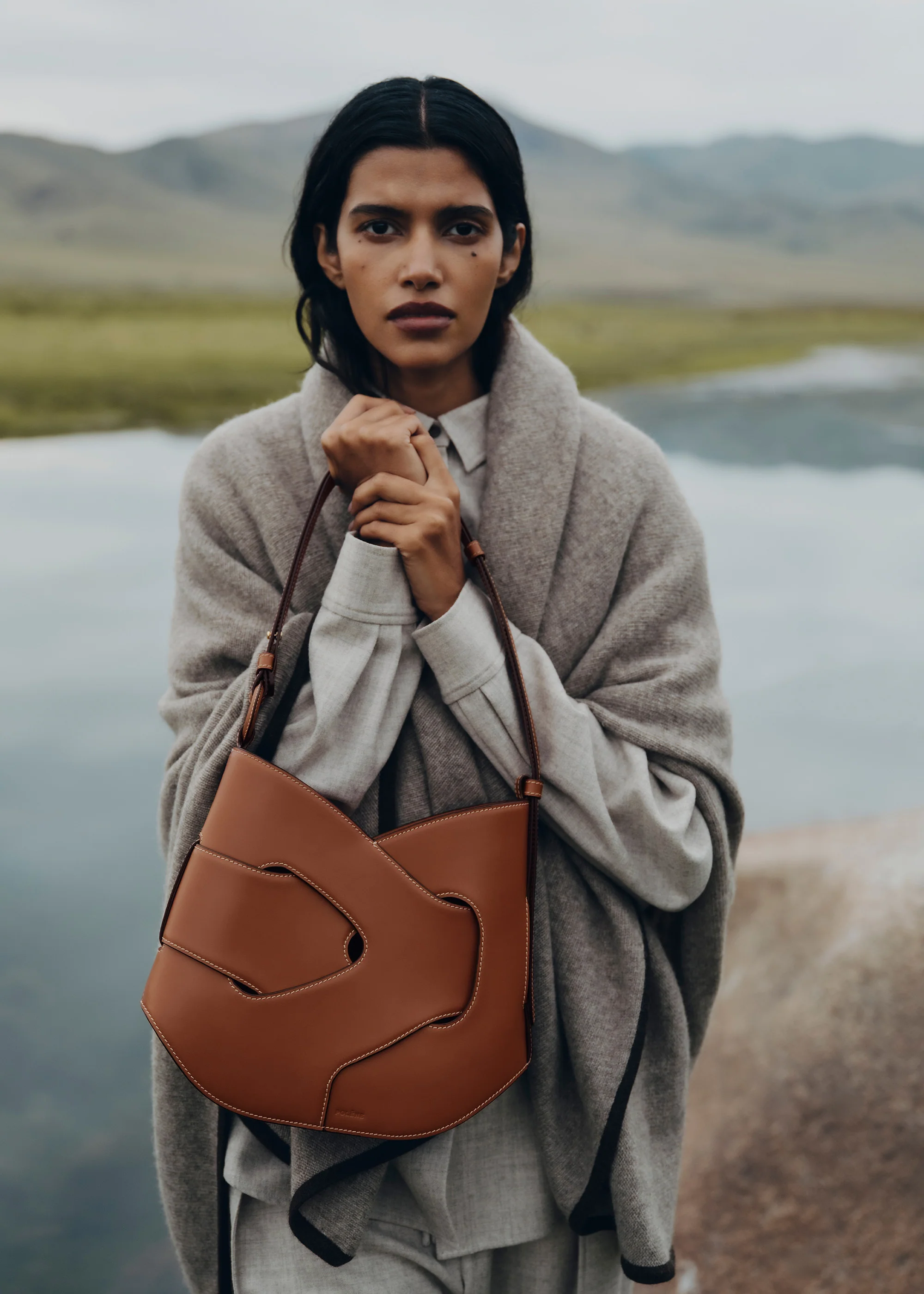 Nodde Hobo - Cognac Liscia - Image 2